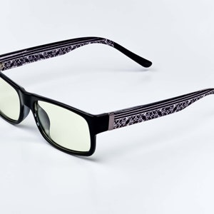 Italy made anti blue light glasses - lightweight, flexible, Memflex TR90 Swiss Technology