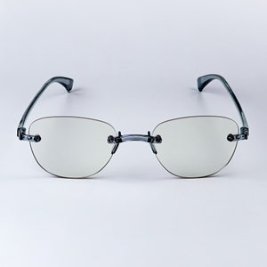 Italy made anti blue light glasses - lightweight, flexible, Memflex TR90 Swiss Technology