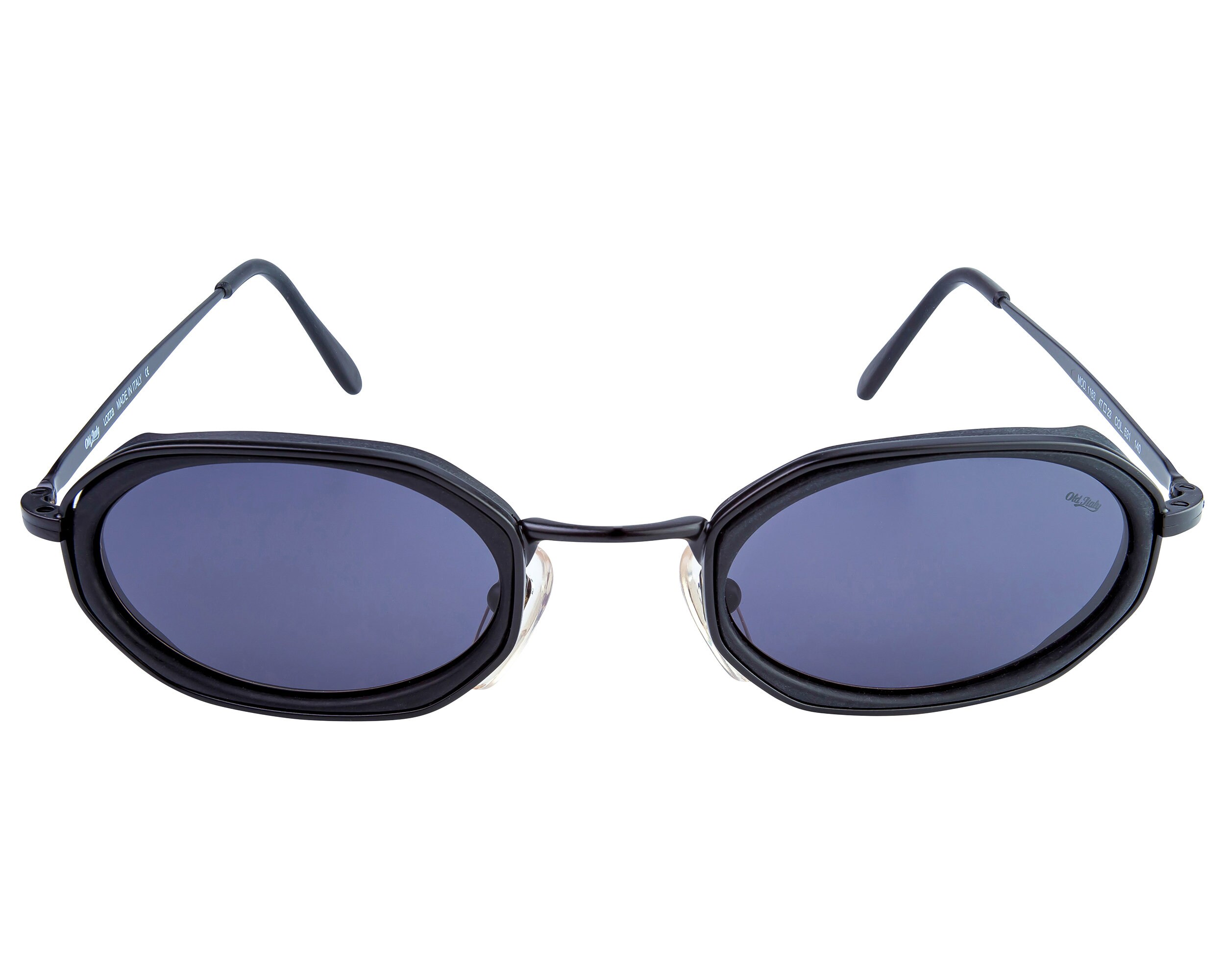Hexagonal vintage sunglasses by Lozza, Italy LOZZA hexagonal vintage sunglasses 80s, made in Italy | eBay main image 2