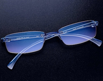 Italy made anti blue light glasses - lightweight, flexible, Memflex TR90 Swiss Technology