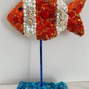 Tropical fish sculpture  &quot;Dory&quot;