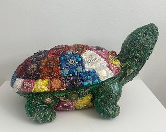 Turtle Pop Art "Crush"
