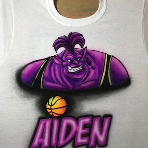Custom Airbrushed personalized kids unisex t-shirt design