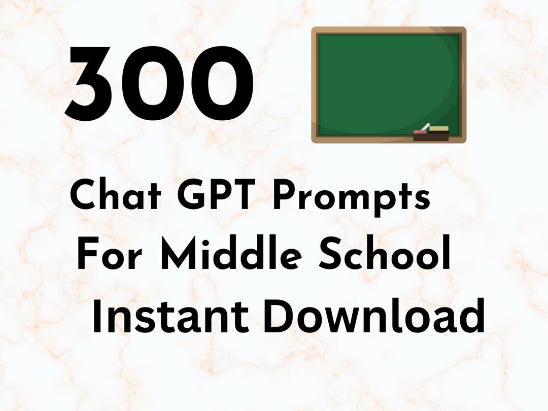 300 Chat GPT Writing Prompts For Middle School Etsy 300-chat-gpt-writing-prompts-for-middle-school-etsy