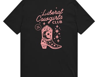 Maglietta in cotone biologico Liberal Cowgirl Club