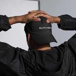 Have Mercy Hat | Christian Liberal Hat | Embroidered Kindnes | Unisex Political Hat | Liberal Democrat Pride Cap | Faith-Based Statement Hat