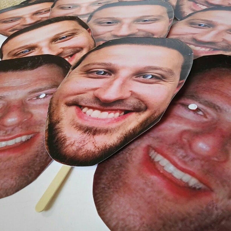 pre-tagliati pronti da indossare 5 partito personalizzato Viso Maschere