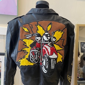 Indian Motorcycle Leather Jacket - Etsy