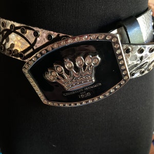 Christian audigier belt hotsell