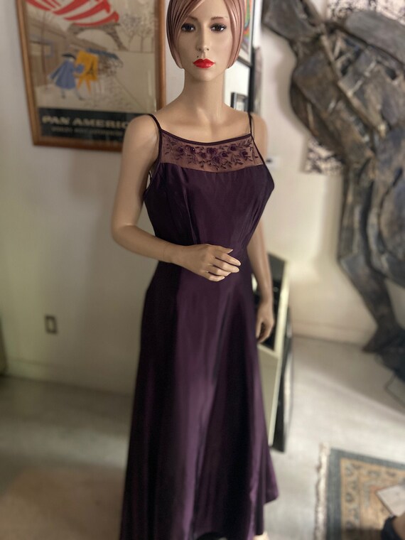 Gorgeous Plum Colored Y2K Gown from Scott McClinto