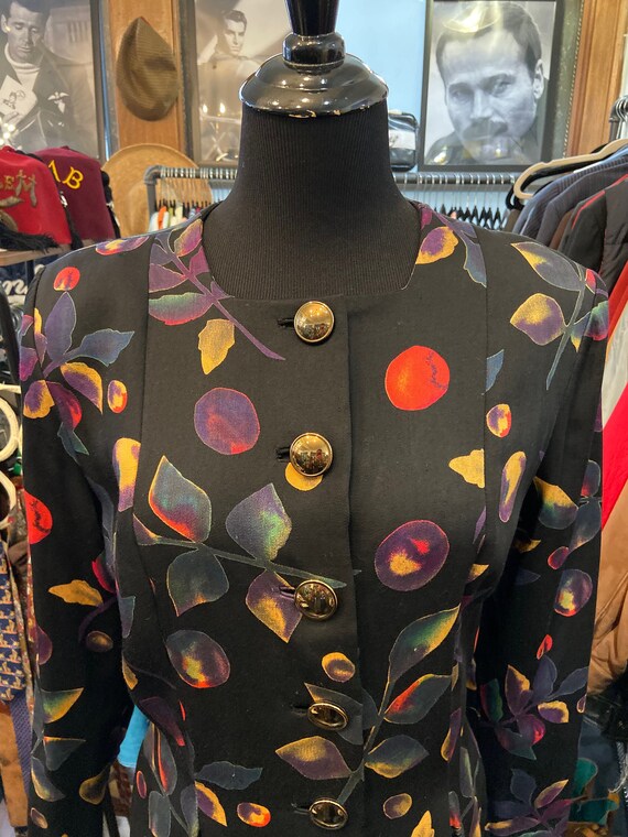 Gorgeous Rare Pauline Trigere 1970s/80s Dress with