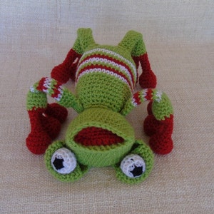 Tuto ou patron Grande Grenouille au crochet image 2