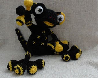 Tuto Salamandre au crochet