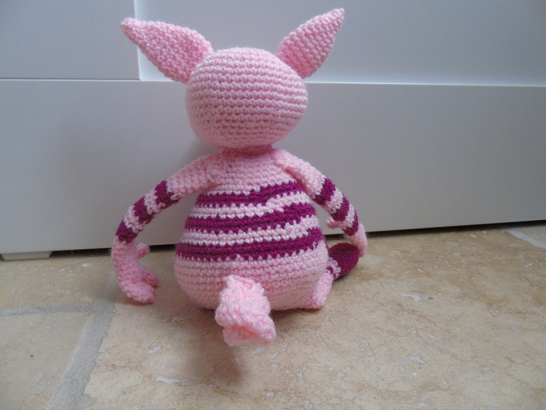 Cochon au crochet version gros cochon mon Ronchonchon image 3