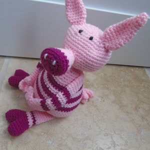 Cochon au crochet version gros cochon mon Ronchonchon image 4