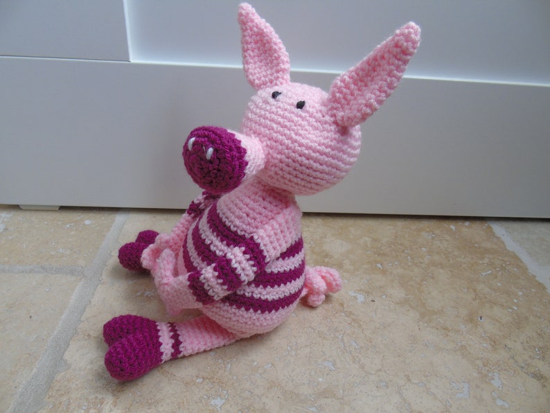 Cochon au crochet version gros cochon mon Ronchonchon image 6