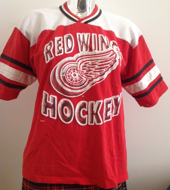 vintage detroit red wings shirt