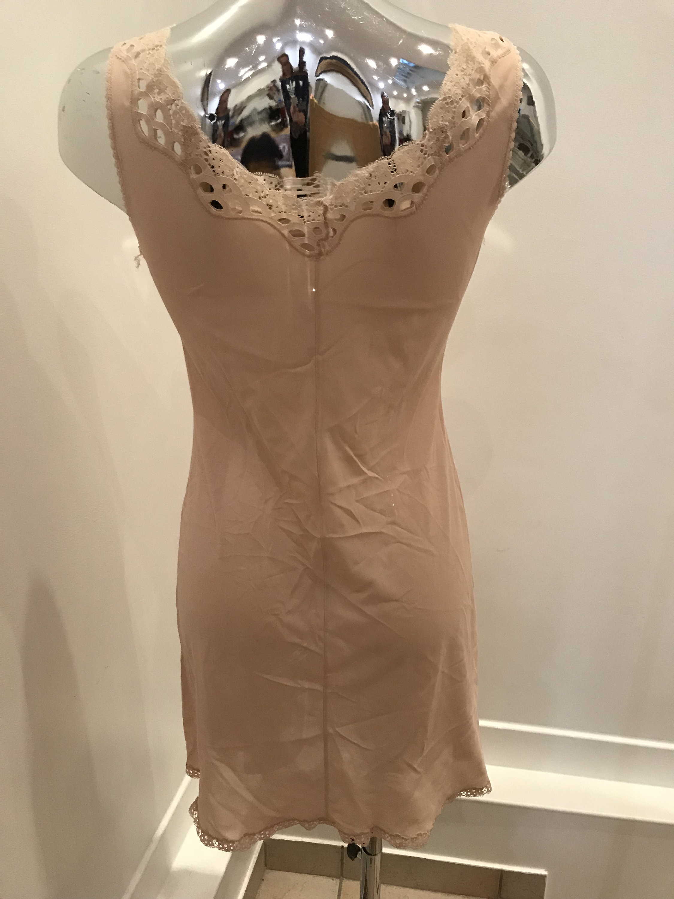 French Slip 70s, French Underwear, Vintage Underwear, Lace Slip