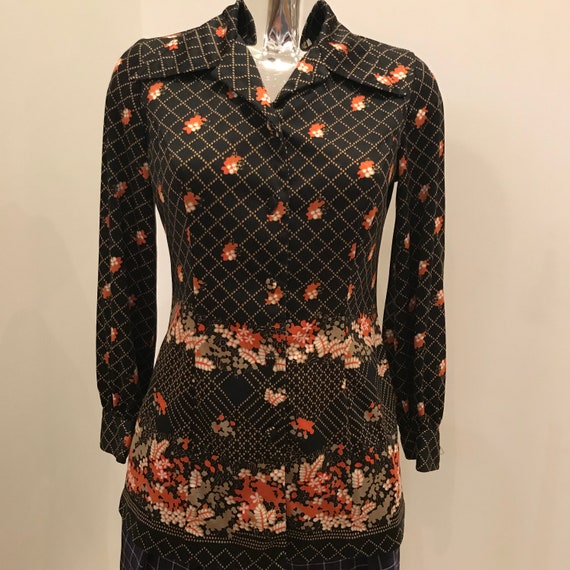 70s tunic, 70s dress, 70s top, 70s blouse, that 70