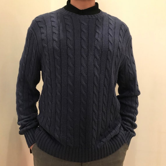 polo cable sweater