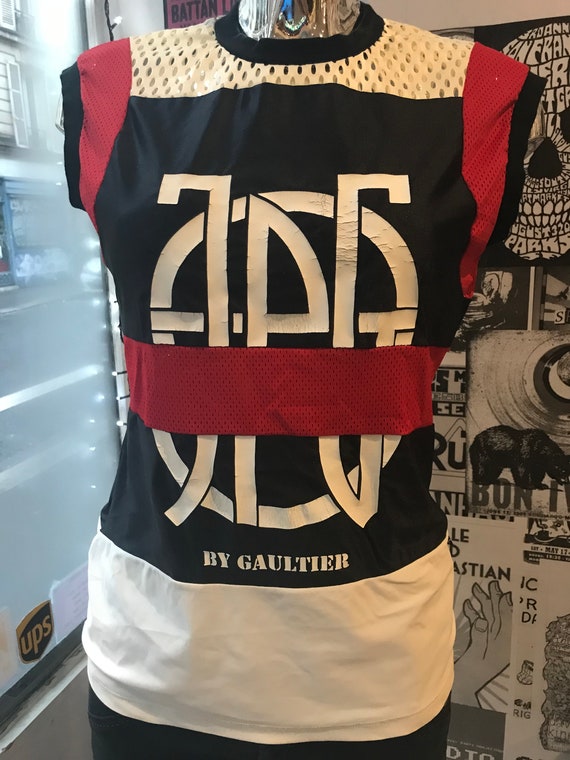 Jean Paul Gautier mesh top, Gaultier vintage, Gaul
