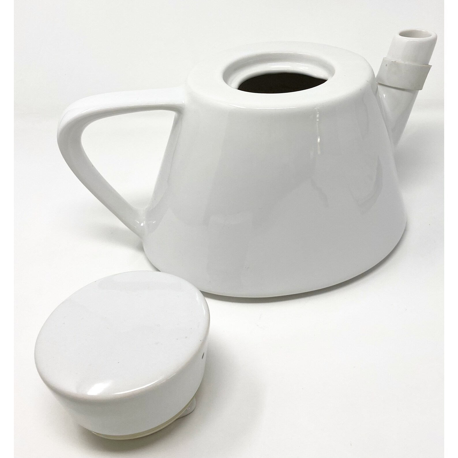 IKEA Modern White Tea Pot Sweden Ceramic 15199 Etsy