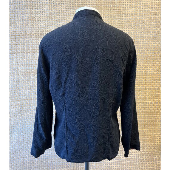 Veste Orientale Légère Vintage En Satin - Taille M - Occasion Très Bon état