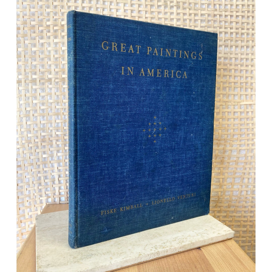 Vintage Book : Great Paintings in America Fiske Kimball - Etsy