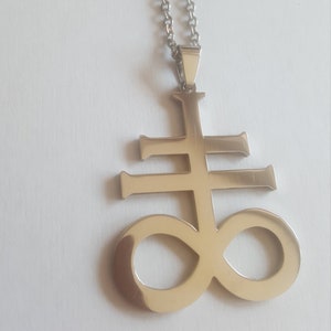 The Cross of Satan pendant necklace