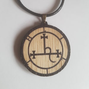 Seal of Lilith pendant necklace