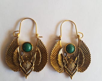 Scarab Earrings
