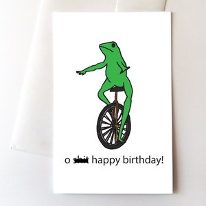 Dat Boi verjaardagskaart
