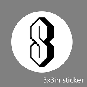 Super Cool S Sticker, Funny Nostalgia Sketch School 90s