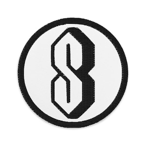 The Cool S Patch 3x3in, Nostalgia Sketch Childhood Weird Funny Joke