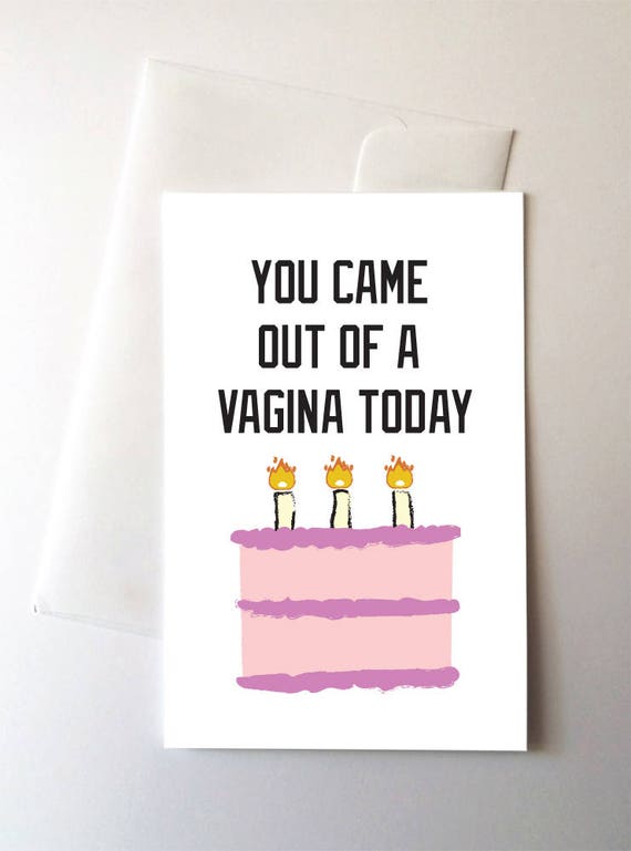 Vagin Blague Drole Joyeux Anniversaire Carte Etsy Vagin Blague Drole Joyeux Anniversaire Carte Etsy