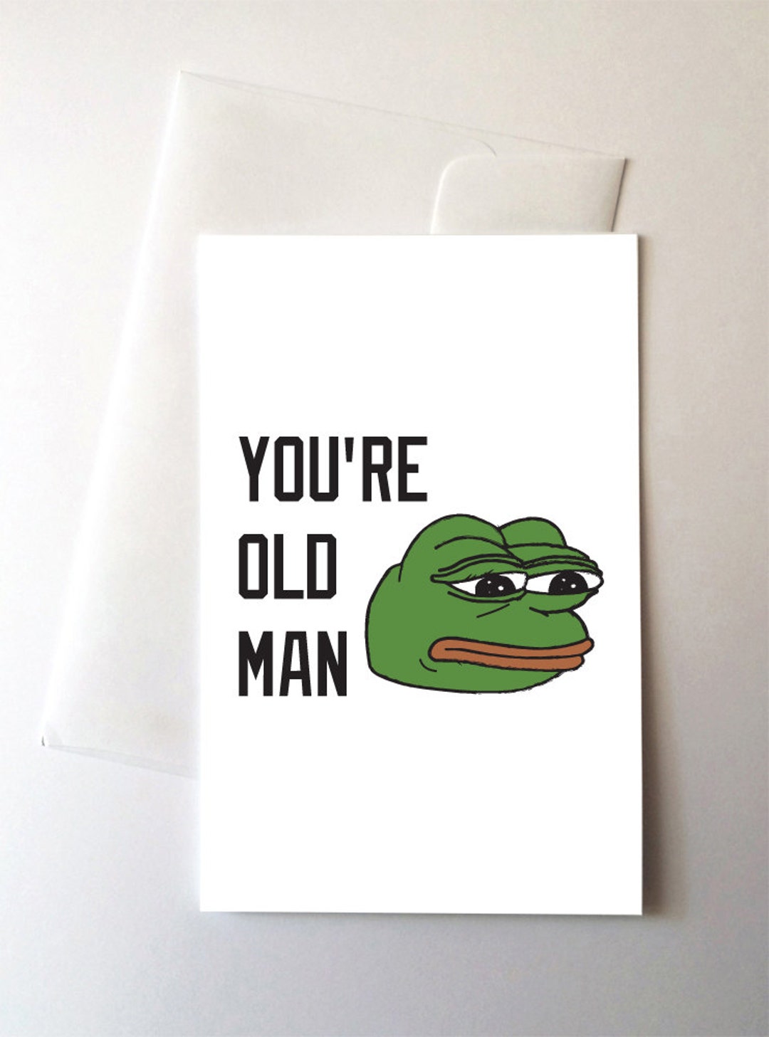 Pepe Birthday Card - Etsy