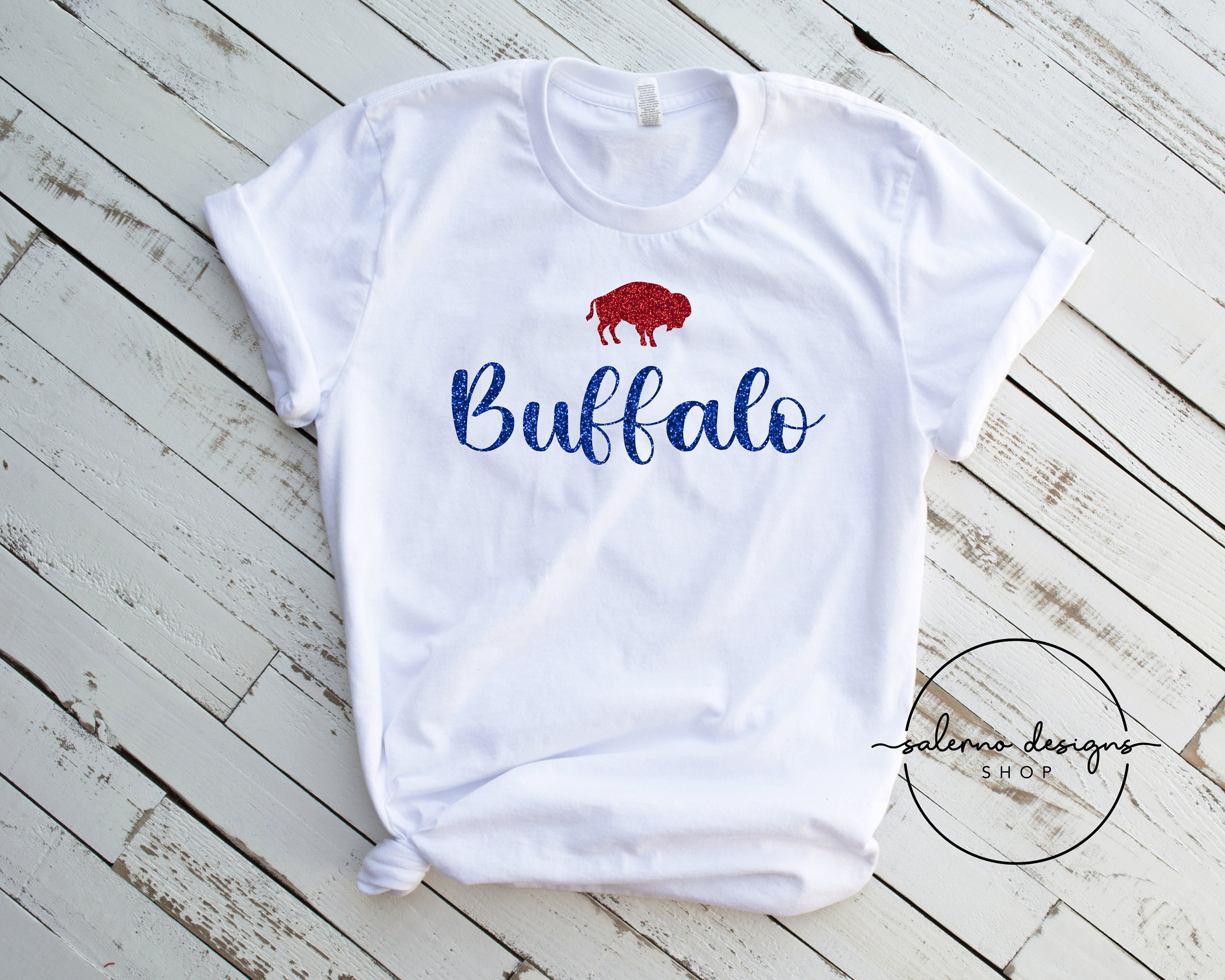 Glitter Buffalo T-shirt | Womens