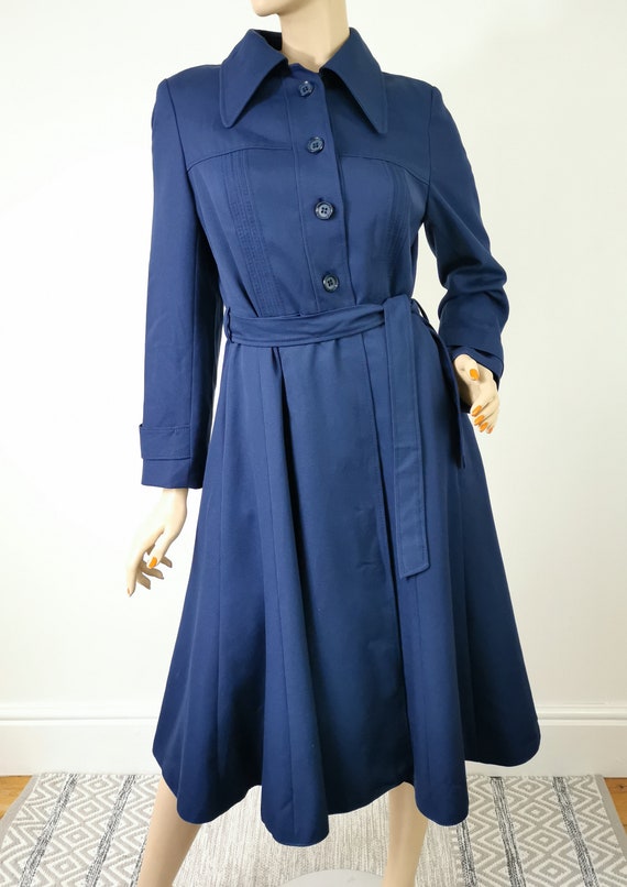 1970s Vintage Coat, Trench Coat, Nino Western Germ