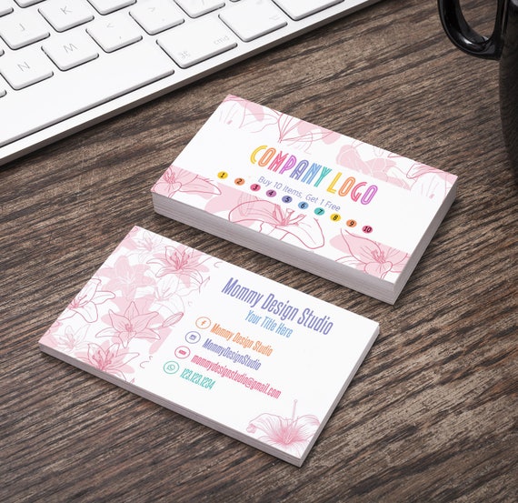 Pink Lilly Business Card Color Block Card Home Office Approved Branding Guide Fonts Colors Leggings Business Cash Cards