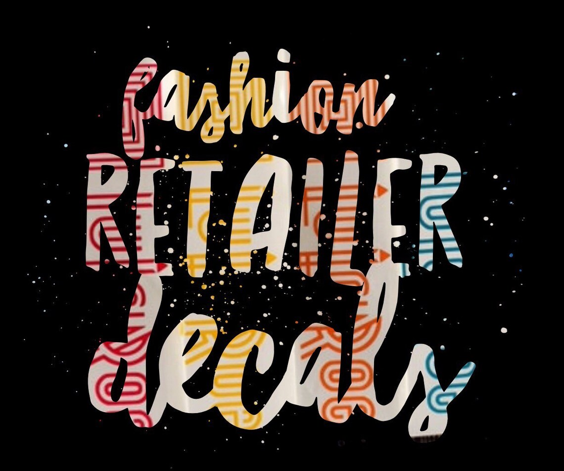 6 Single Color Leggings Company Logo Decal Vinyl Etsy