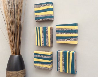 Brix | Contemporary | Textured | Unique | Small-Scale Wall Decor