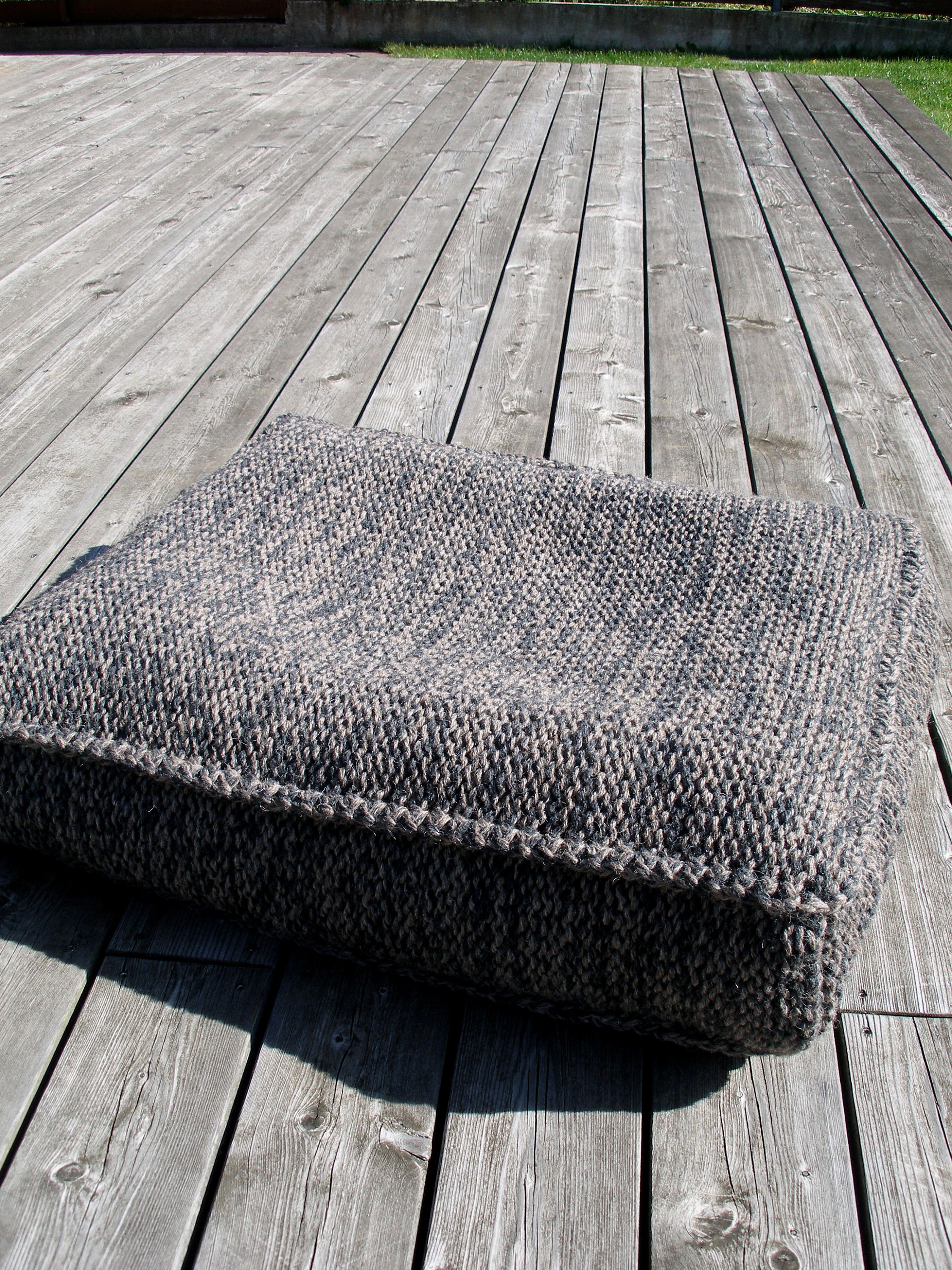 Woll stricken Hund BettPets Wolle StuhlHund Etsy