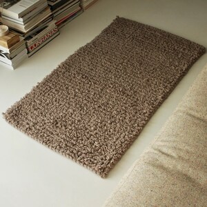 wool rug-crocheting wool rug-handmade crochet rug-natural wool rug-wool rugs-arm crochet-bathroom rug-knit rug-handmade rug-crochetting