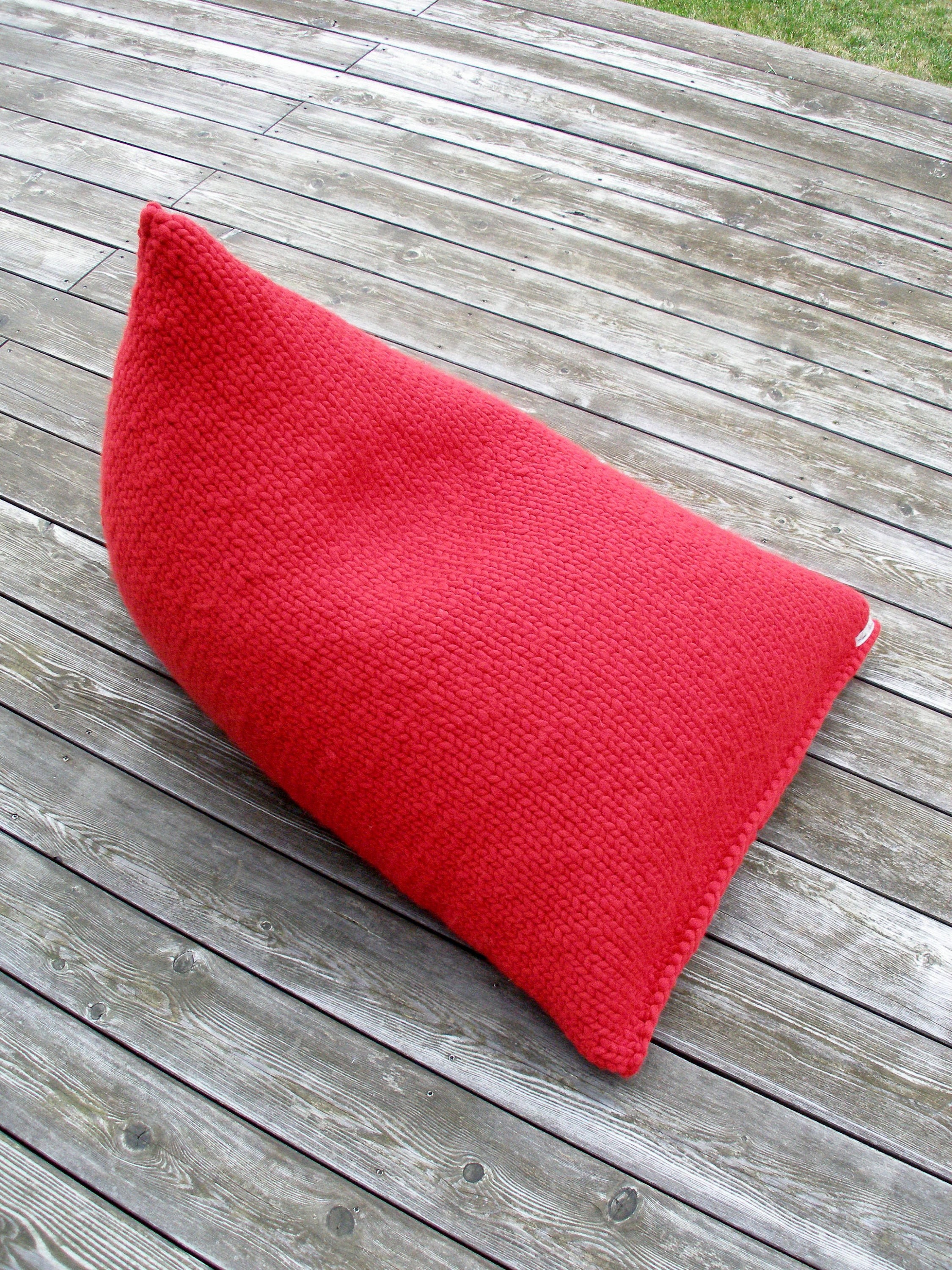 Kids Bean Bagmerino Wool Nursery Chairred Floor Knitted Etsy Australia