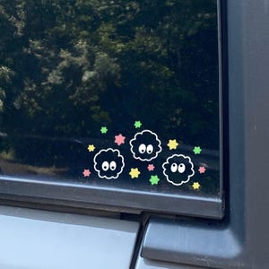 Soot Sprite Inspired Window/ Car Vinyl Decal