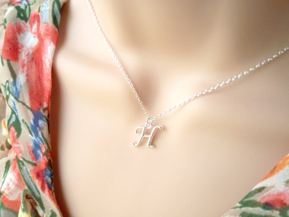 The Love Silver Collection Sterling Silver Yellow Gold Plated Sunray Initial  Pendant & Curb Chain | very.co.uk