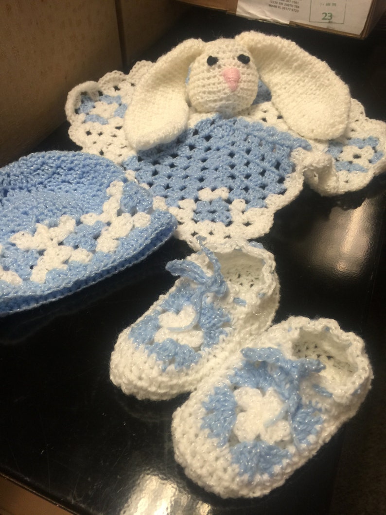 Baby Boy Layette Handmade Crochet Set Etsy