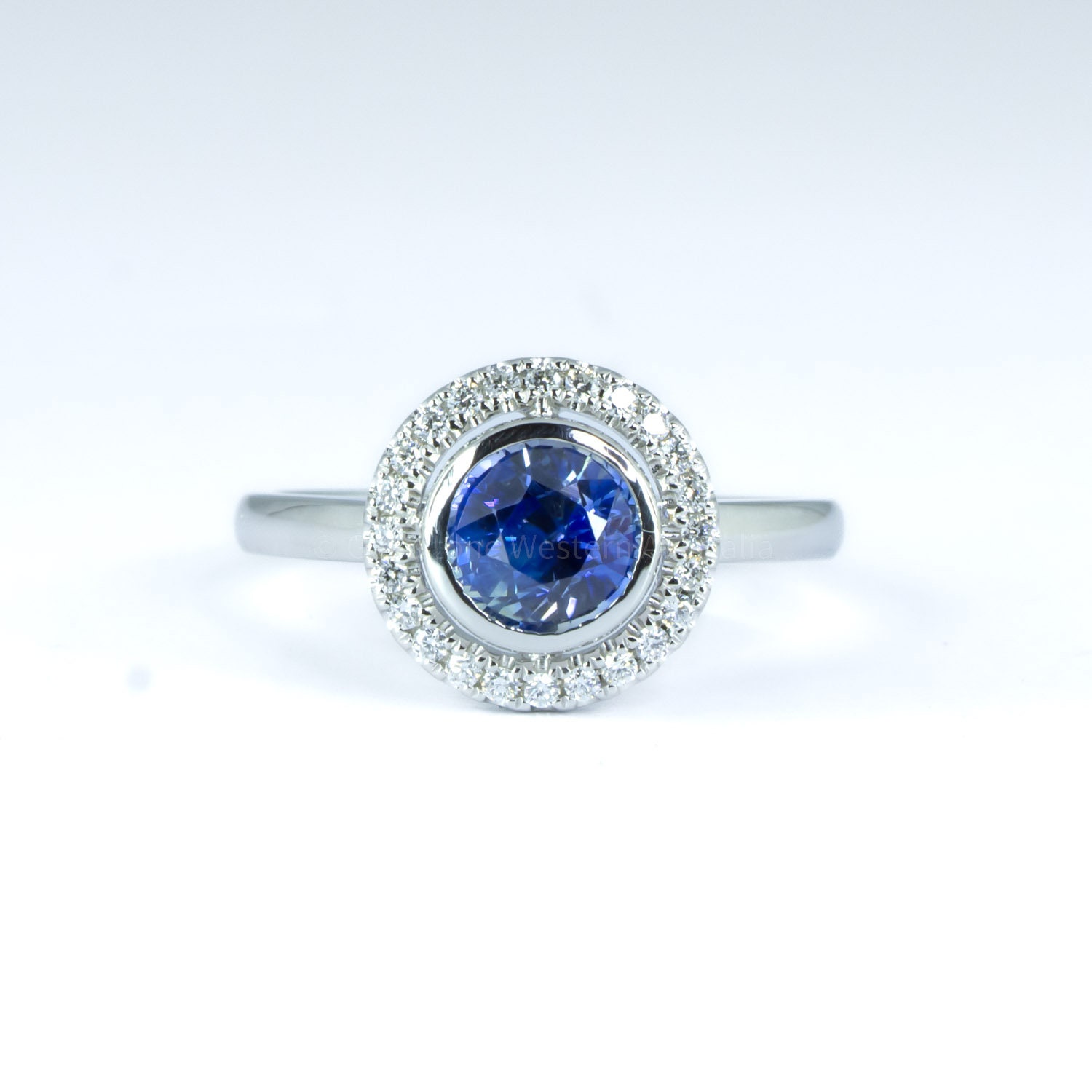 Natural Platinum Sapphire Ring, 5.29 ct GIA Certified with Origin