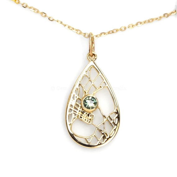 Perth Cartography Pendant - Where City Meets River