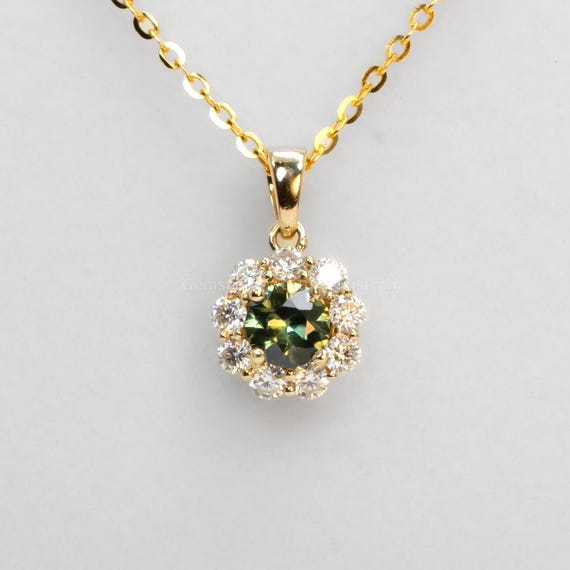Natural Australian Sapphire Pendant